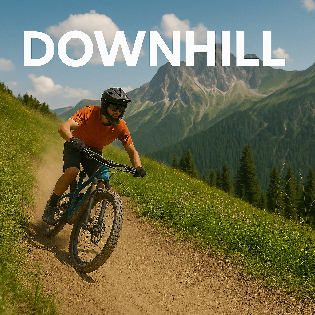 a man riding a bike on a dirt road